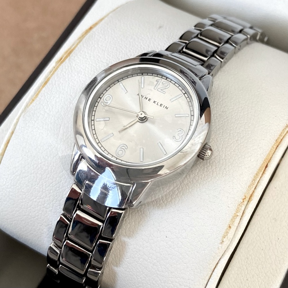 Anne Klein Silver Wrist Watch